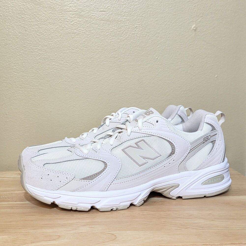 New Balance 530 White Beige Shoes MR530OW Men's Size 12 - Picture 3 of 7